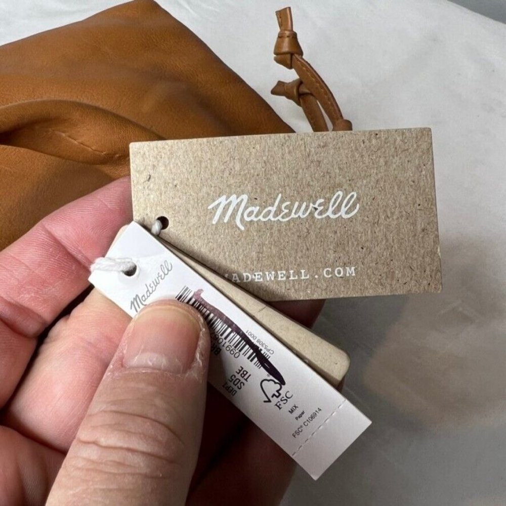 Madewell $118 Piazza Mini Crossbody Bag Timber Beam Brown NH028 - Picture 5 of 10